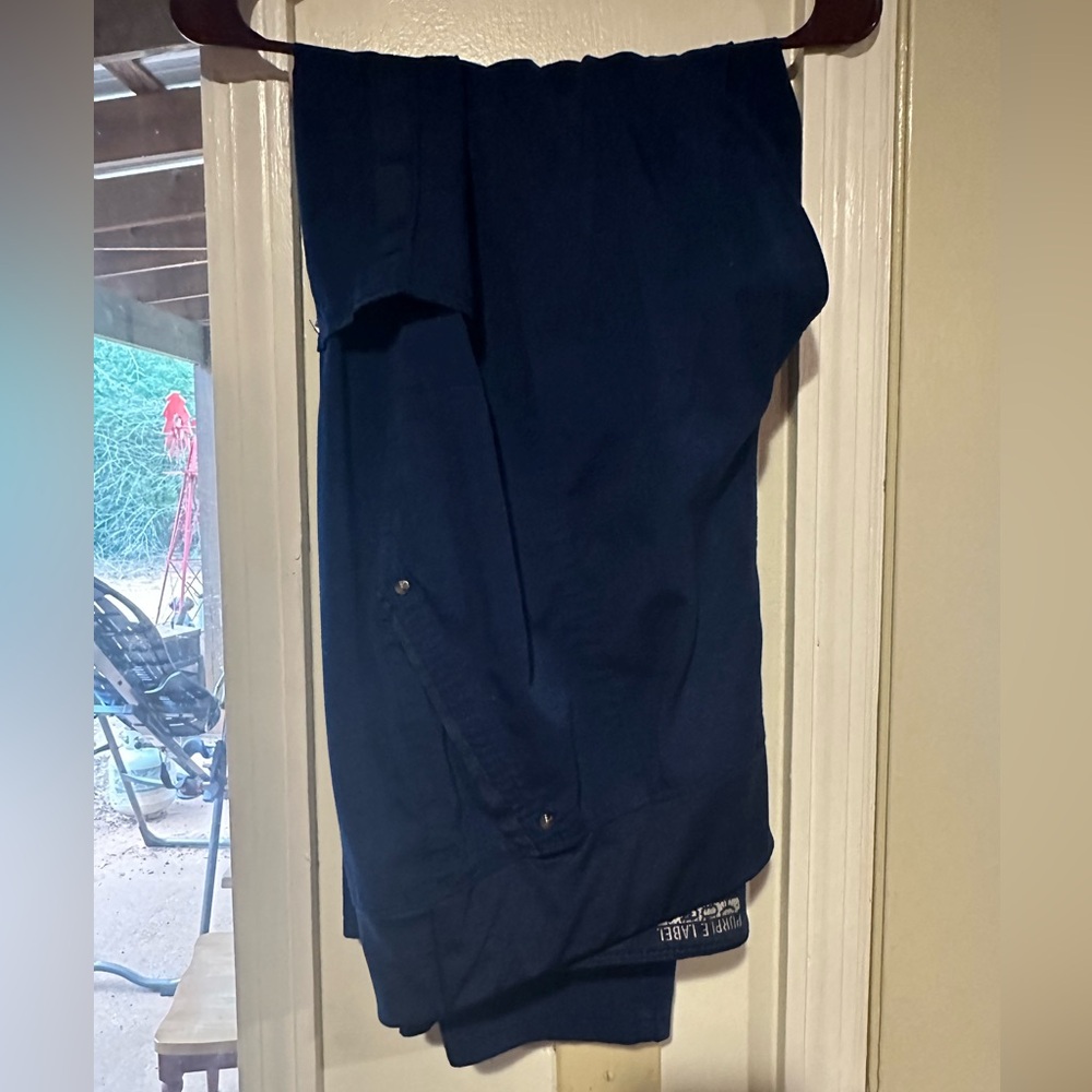 Navy scrub bottoms